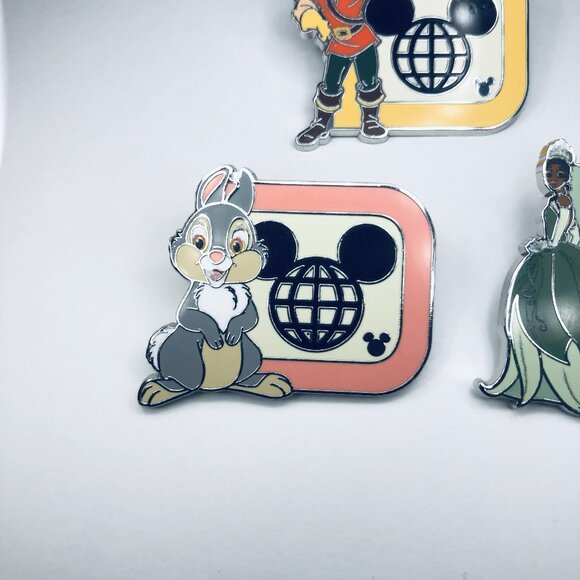 2025 Walt Disney World Hidden Disney Walt Disney World D Complete Set Of 5 Pins - Picture 10 of 12